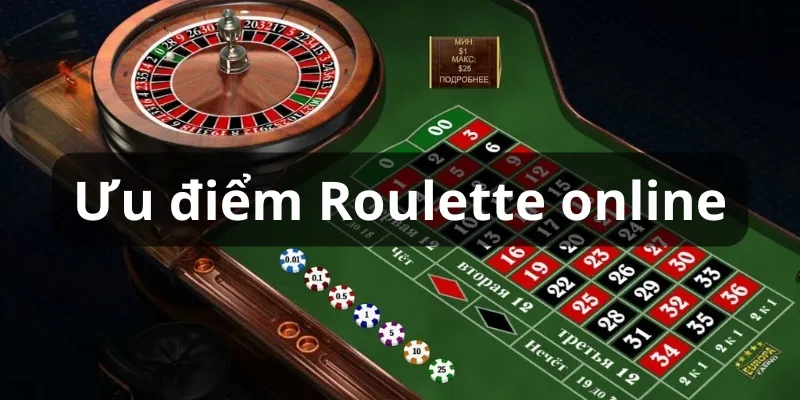 Game Roulette trực tuyến mang tới sự tiện lợi và tiết kiệm chi phí